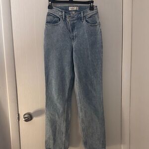 Abercrombie & Fitch Light Blue High Rise Jeans